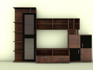 living room furniture 3D Модель