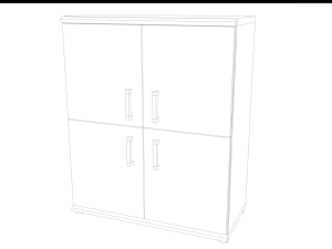living room furniture 3D Модель