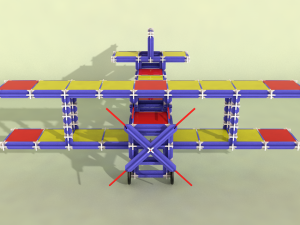 toy plane - toy truck 3D 모델