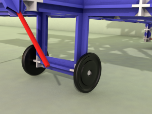 toy plane - toy truck 3D 모델