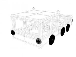toy plane - toy truck 3D 모델