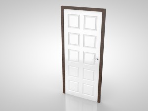 door collection no1 Modèle 3D