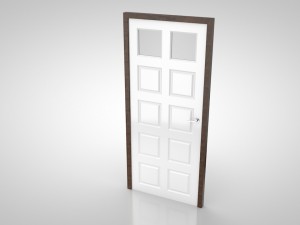door collection no1 Modèle 3D
