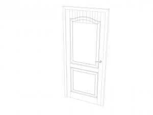 door collection no1 Modèle 3D
