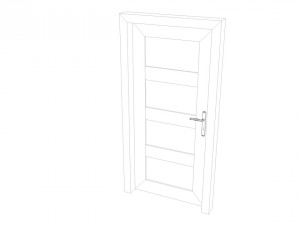 door collection no1 Modèle 3D