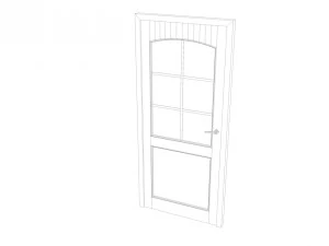 cole&ccedil;&atilde;o de portas no2 Modelo 3D