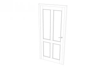 cole&ccedil;&atilde;o de portas no2 Modelo 3D