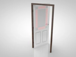 cole&ccedil;&atilde;o de portas no2 Modelo 3D