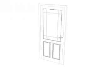 cole&ccedil;&atilde;o de portas no2 Modelo 3D