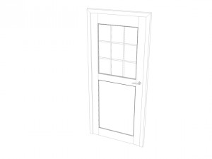 door collection no2 3D मॉडल
