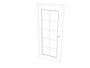 cole&ccedil;&atilde;o de portas no2 Modelo 3D