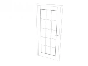 cole&ccedil;&atilde;o de portas no2 Modelo 3D