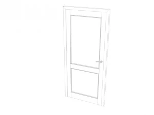 cole&ccedil;&atilde;o de portas no2 Modelo 3D