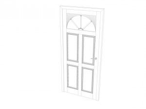 door collection no2 3D मॉडल
