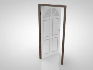 cole&ccedil;&atilde;o de portas no2 Modelo 3D