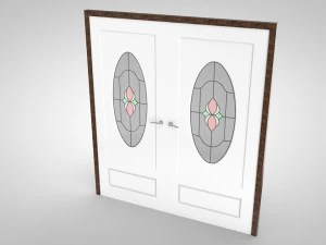 cole&ccedil;&atilde;o de portas no3 Modelo 3D