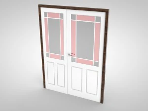 cole&ccedil;&atilde;o de portas no3 Modelo 3D