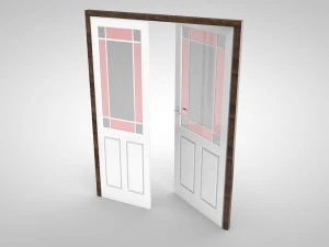cole&ccedil;&atilde;o de portas no3 Modelo 3D