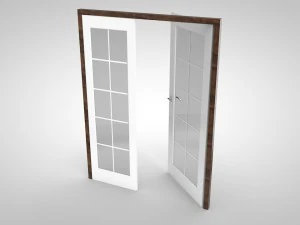cole&ccedil;&atilde;o de portas no3 Modelo 3D