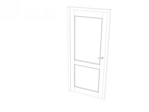 cole&ccedil;&atilde;o de portas no3 Modelo 3D