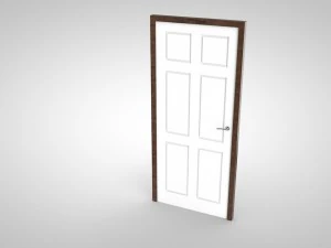 cole&ccedil;&atilde;o de portas no3 Modelo 3D