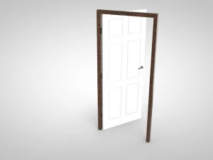 cole&ccedil;&atilde;o de portas no3 Modelo 3D