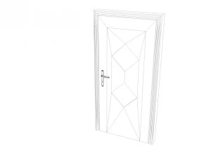 cole&ccedil;&atilde;o de portas no3 Modelo 3D