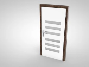 cole&ccedil;&atilde;o de portas no3 Modelo 3D