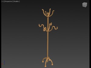 Clothes tree 3D Model