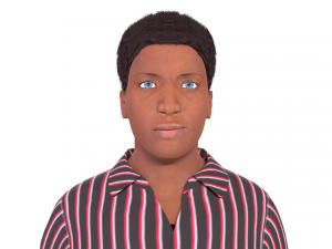 afro man ue4 ready-unity ready 3D Model
