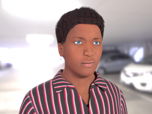 afro man ue4 ready-unity ready Modèle 3D