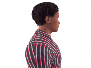 afro man ue4 ready-unity ready Modèle 3D