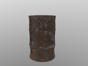 Barrel hq 3D-Modell