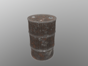 Barrel hq 3D-Modell