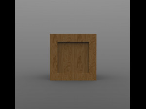 Crate low - poly game ready or another project 3D मॉडल