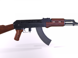 ak47 kalashnikov Modelo 3D