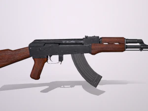 ak47 kalashnikov 3D Model