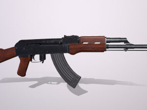 ak47 kalashnikov Modelo 3D