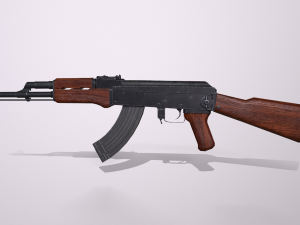 ak47 kalashnikov Modelo 3D