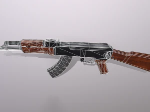 ak47 kalashnikov 3D Model