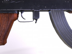 ak47 kalashnikov Modelo 3D