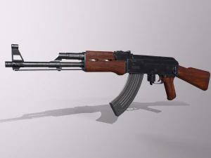 ak47 kalashnikov 3D Model