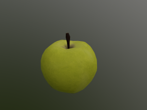 3d apple 3D 모델