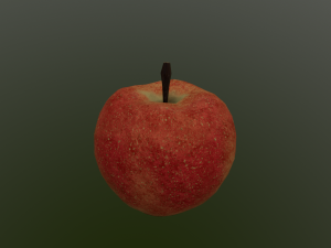 3d apple 3D 모델