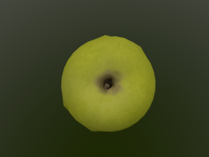 3d apple 3D 모델