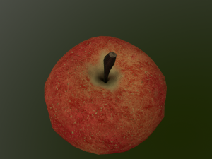 3d apple 3D 모델