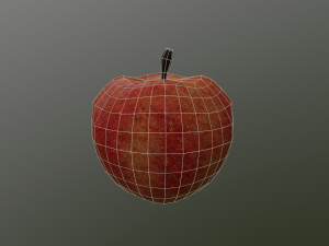 3d apple 3D 모델