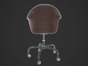 stoel hoog poly 3D Model