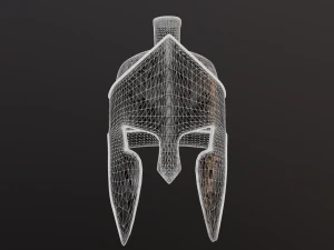 spartan helmet 4k 3D Model