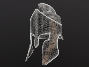 spartan helmet 4k 3D Model